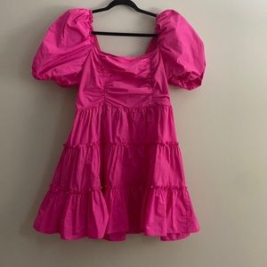 Cinq a Sept Pink Mini Dress